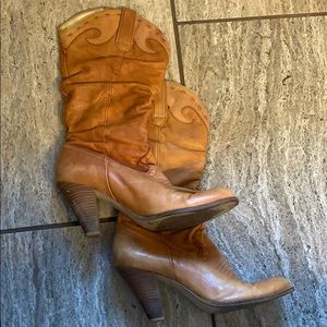 Jessica Simpson cowboy boots